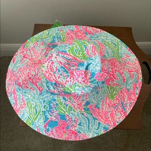 Lilly Pulitzer beach hat
